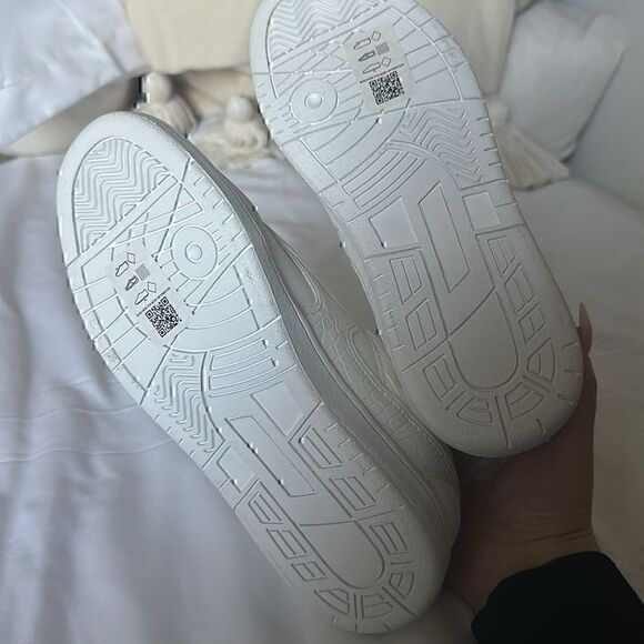 NEW ASOS Design Deal low Top Croc Sneakers White (Men’s 6, Womens 8) - Picture 4 of 11